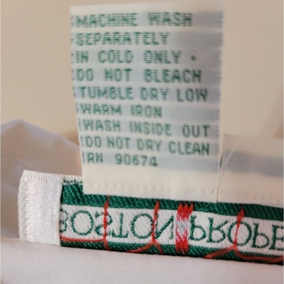 Boston Proper White Button Down Shirt - Picture 10 of 13